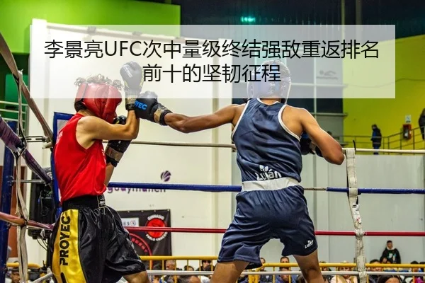 李景亮UFC次中量级终结强敌重返排名前十的坚韧征程